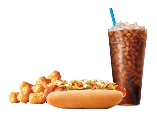 SONIC MENU All American Hot Dog Combo