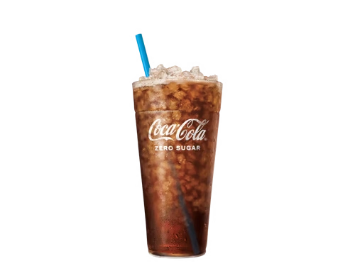 Coca Cola Zero of sonic menu 
