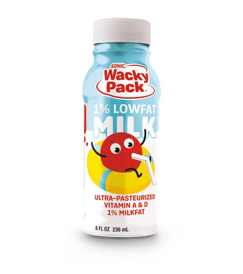 Milk Jug (1%) - White of sonic menu